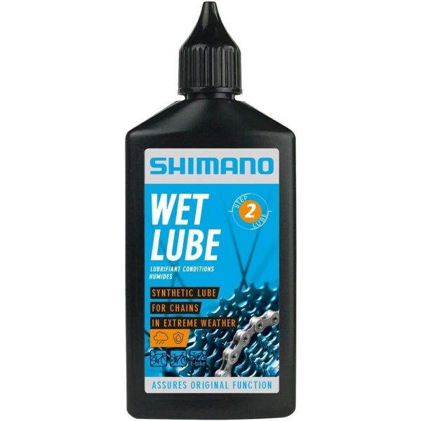 Shimano WET Lube Fahrrad Öl für Kette + Schaltung 100ml