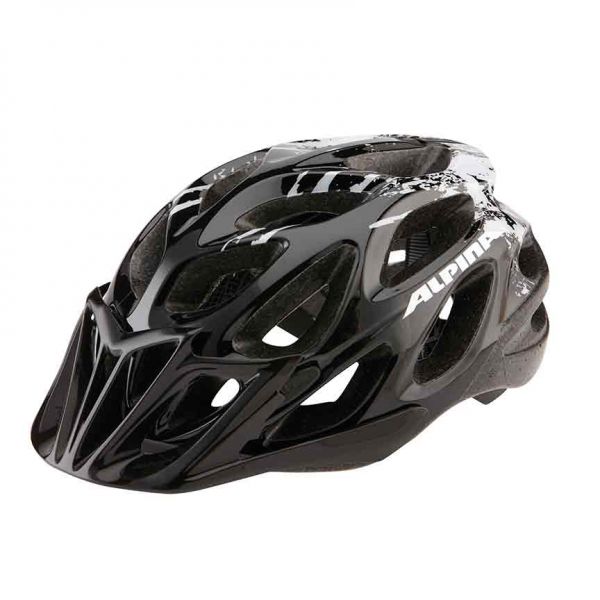Alpina THUNDER Fahrradhelm black/white