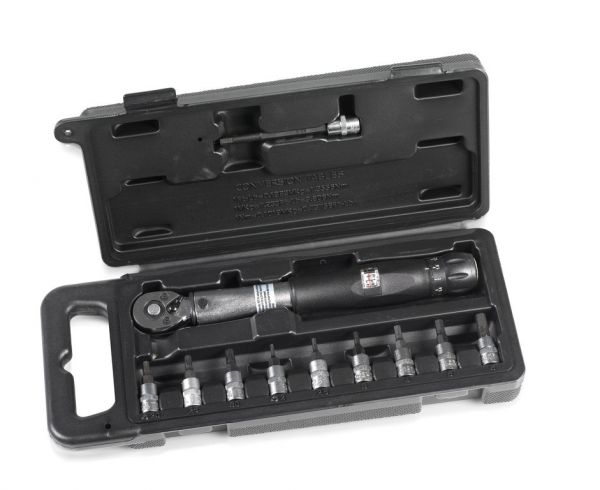 XLC Drehmomentschlüssel TO-S87 verstellbar von 2 - 24 Nm, 1/4"