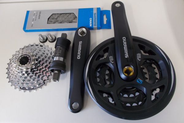 Shimano Verschleißset 7-fach Mountainbike 21 Gang