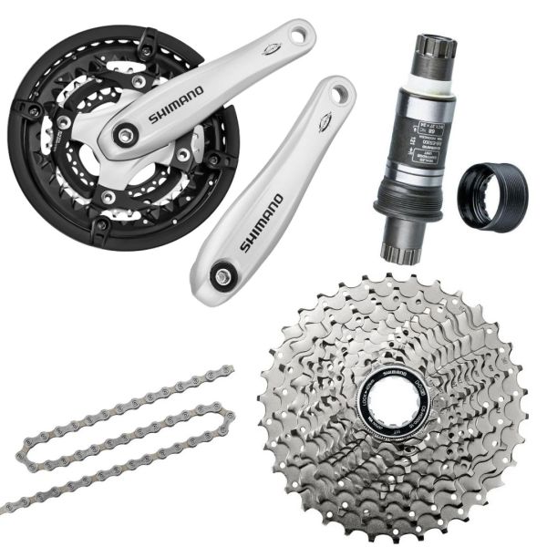 Shimano Verschleißset 10-fach Trekkingrad 30 Gang
