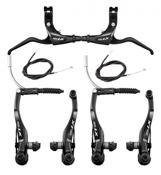 Shimano Deore LX T670 V-Brake Bremsen Komplettset