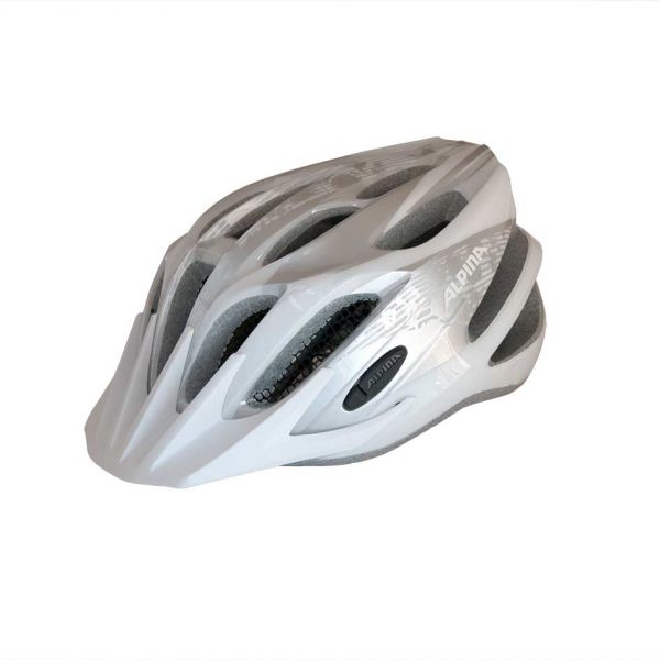 Alpina Tour 2.0 Fahrradhelm white/silber