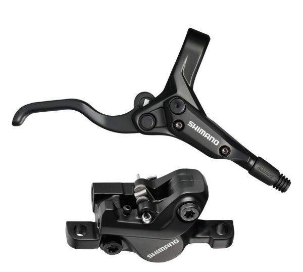Shimano Bremsen BR-396 Fahrrad hydraulische Scheibenbremsen Set v/h schwarz