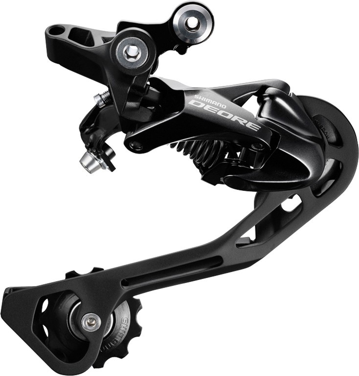 SHIMANO Fahrrad Schaltwerk Deore RDM 591SGSL schwarz, 9