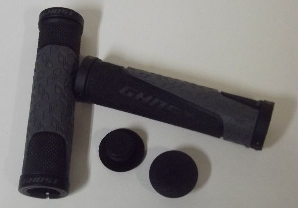 GHOST Bikes Grip XC Locking Griffe mit Verschraubung schwarz grau